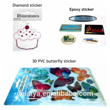 Various sticker supplier,PVC sticker,Paper sticker,Epoxy sticker,3D sticker,tattoo sticker